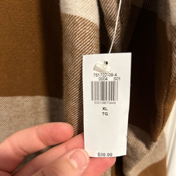 NWT Old Navy Boyfriend Plaid Shirt - Picture 4 of 10